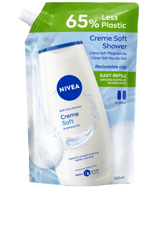 NIVEA Creme Soft shower refill