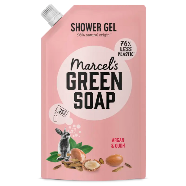 Marcel’s Green Soap Duschgel-Nachfüllpackung Argan & Oud