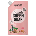 Marcel's Green Soap Argan & oudh shower gel refill