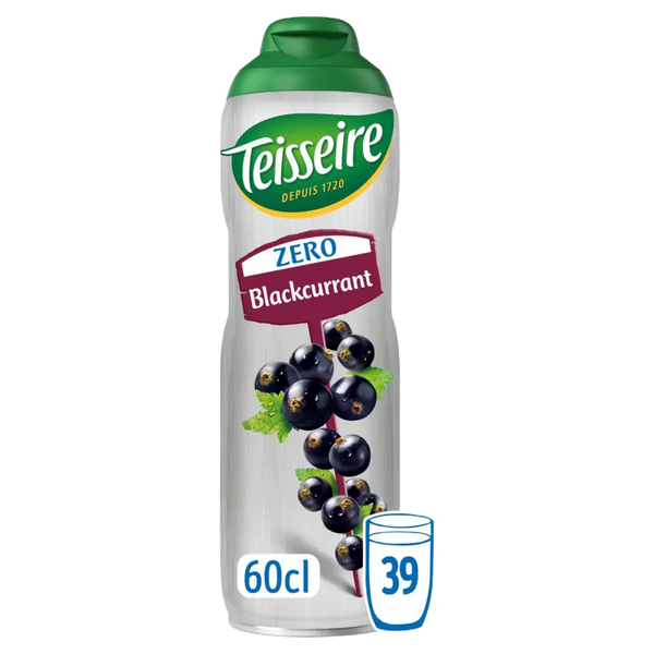 Teisseire Zero blackcurrant syrup