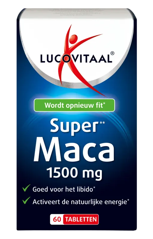 Lucovitaal Super maca 1500mg