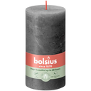 Bolsius Rustieke kaars antraciet 13cm