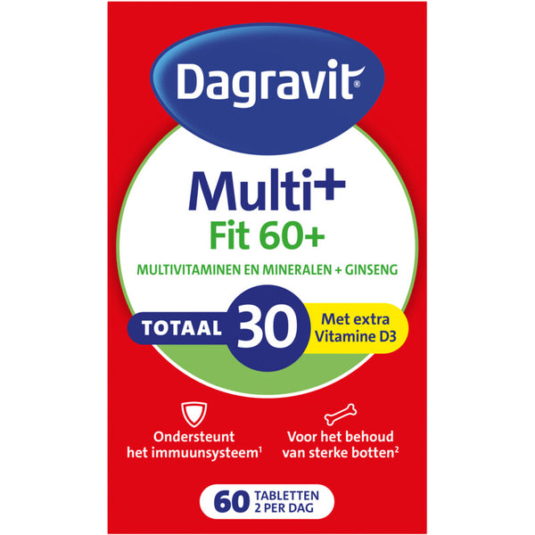 Dagravit Vitaal 60+ totaal multivitaminen