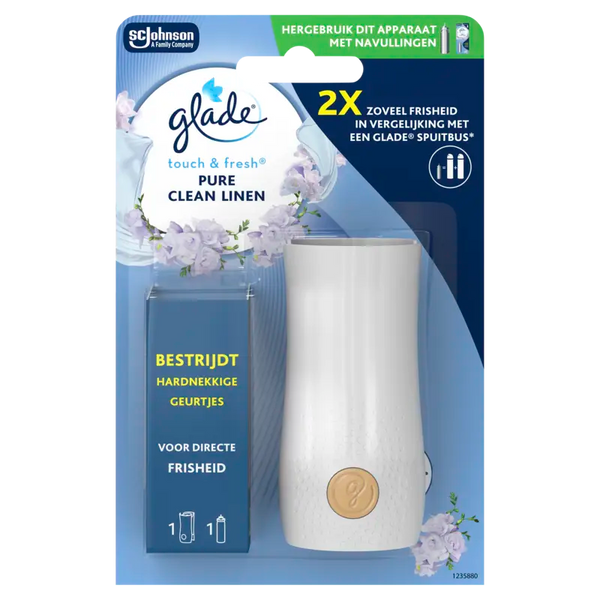 Glade Touch & Fresh holder pure clean linen