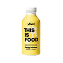 Yfood Das ist Nahrungsgetränkmahlzeit fröhliche Banane