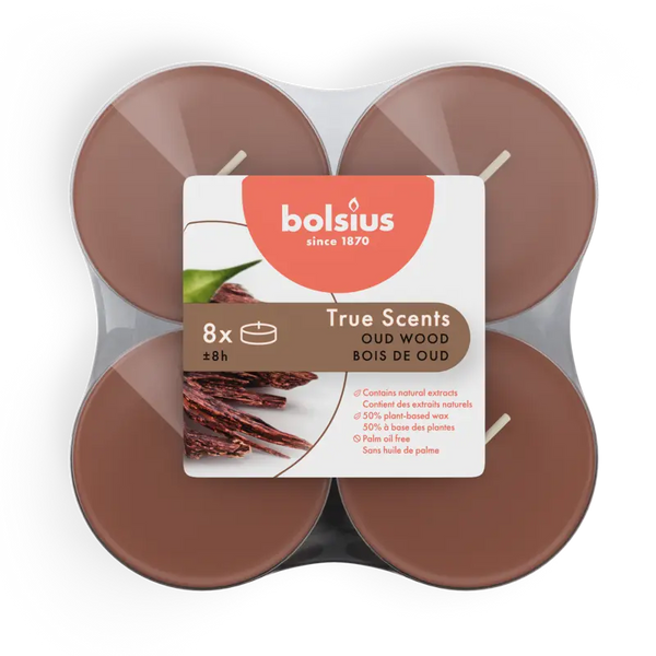 Bolsius Geurlichten maxi true scents old wood