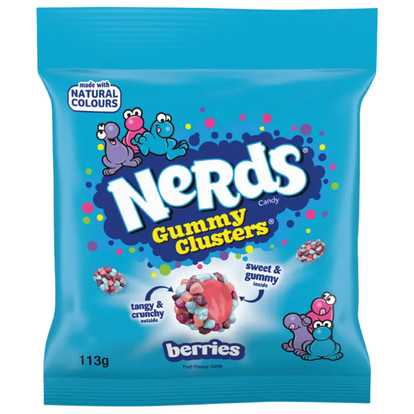Nerds Gummy clusters berries