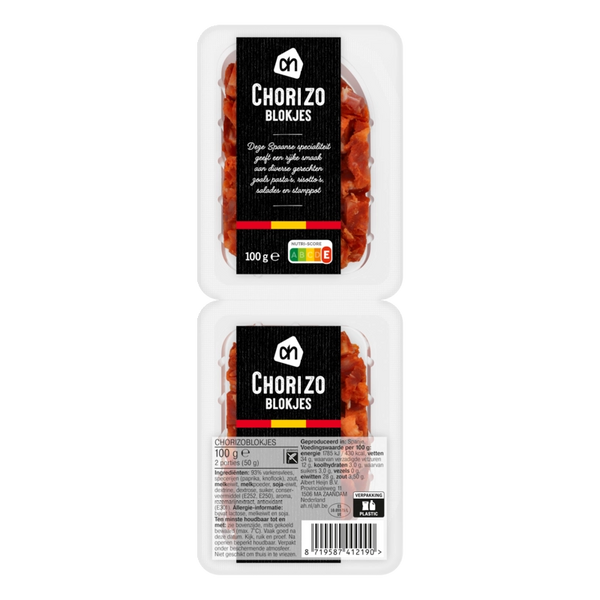 Chorizo-Würfel