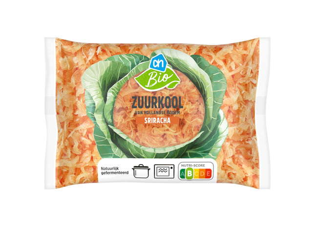 Biologisch Zuurkool sriracha