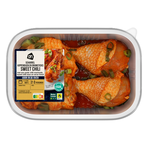 Voor in de oven scharrel kip sweet chili