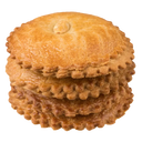 Butter-filled cookies