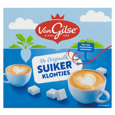 Sugar cubes and sticks