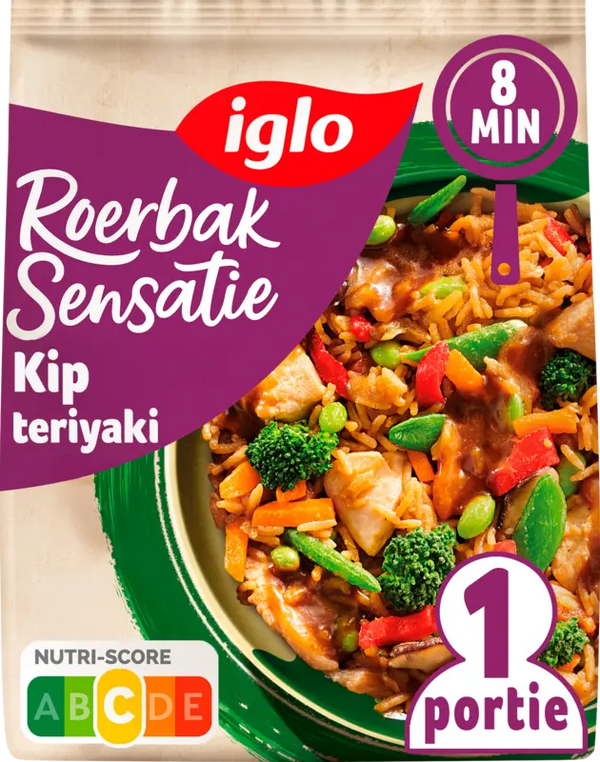 Iglo Pfannengericht Sensation Hähnchen Teriyaki