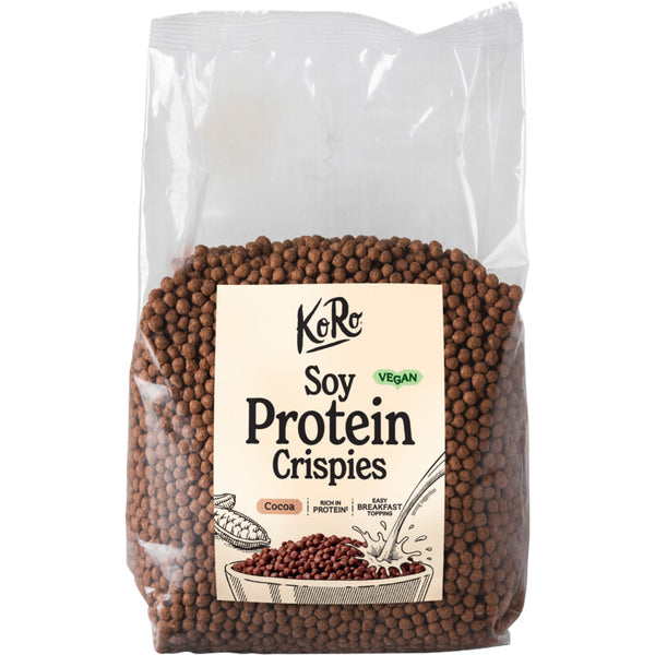 KoRo Soy protein crispies cocoa