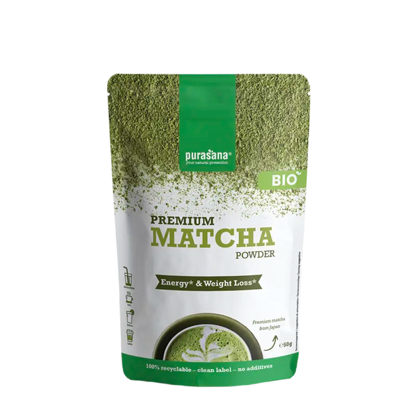 Purasana Matcha Premium Pulver