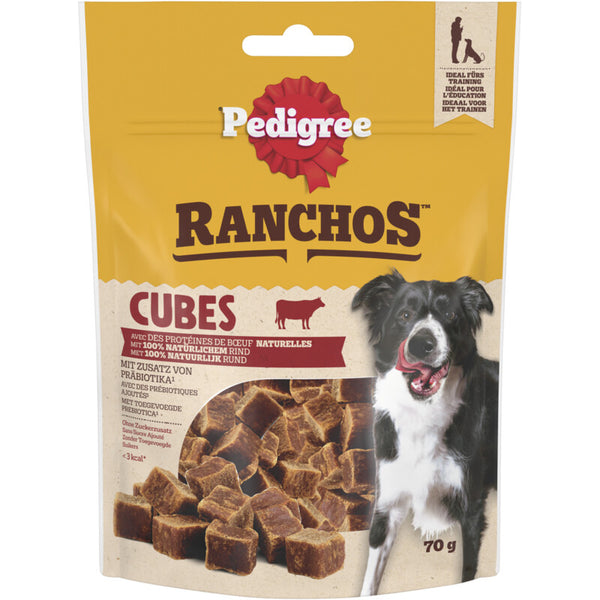 Pedigree Ranchos cubes rund