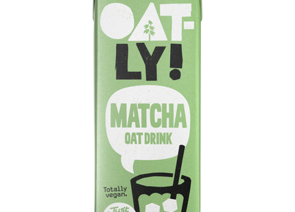 Oatly! Matcha haverdrank