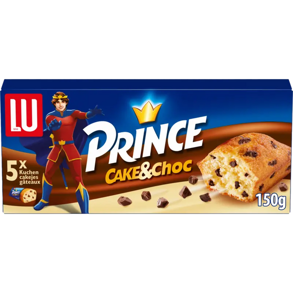 LU Prince cake and chocolate