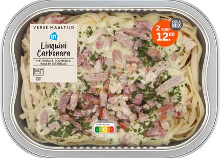 Verse maaltijd linguini carbonara