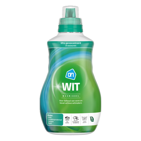 Laundry detergent white