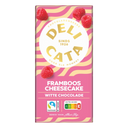 Delicata Reep witte chocolade framboos cheesecake