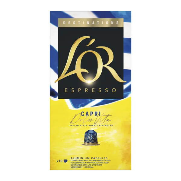 L'OR Ristretto Capri Dolce Vita coffee capsules