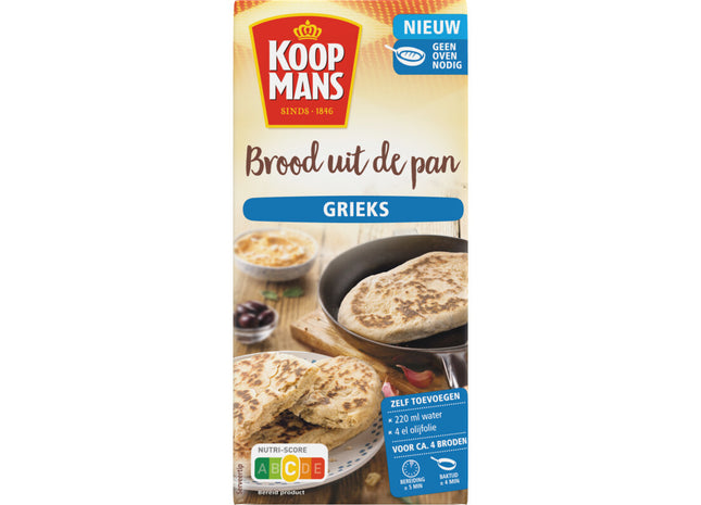 Koopmans Brood uit de pan Grieks