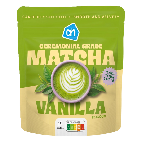 Ceremonial matcha vanilla flavor