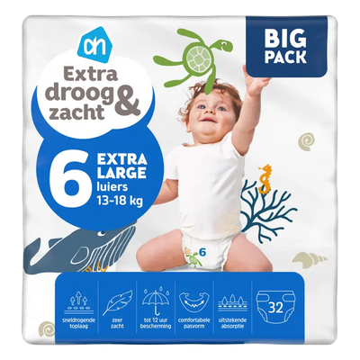Diapers size 6