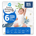 Extra dry and soft diapers size 6