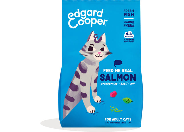 Edgard & Cooper Geef mij echte zalm voor volwassen kat