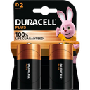 Duracell Plus D-alkaline batteries LR20