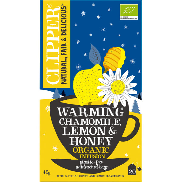 Clipper Warming chamomile lemon & honey