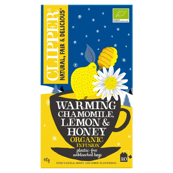 Clipper Warming Chamomile Lemon & Honey