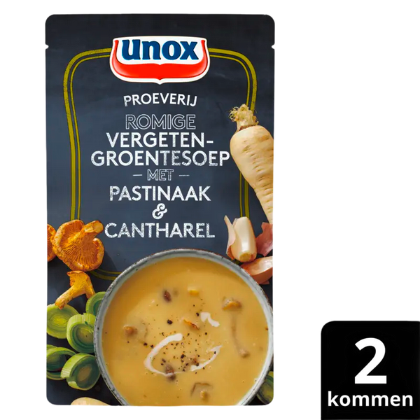 Unox Cremige vergessene Gemüsesuppe