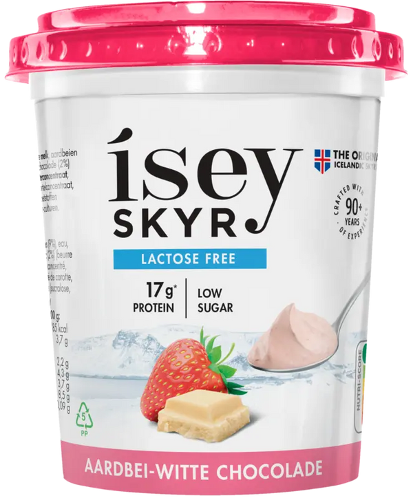 Isey Skyr strawberry white chocolate