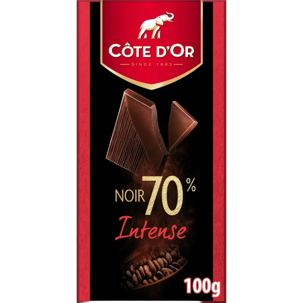 Côte d'Or 70% reine Schokoladentafel intensiv