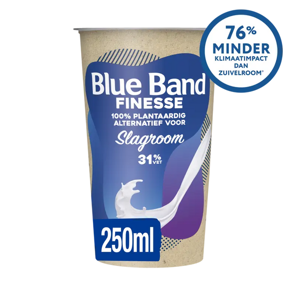 Blue Band Finesse plantaardig alternatief slagroom