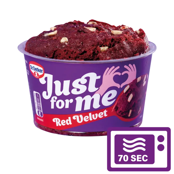 Dr. Oetker Just for me red velvet mini cake