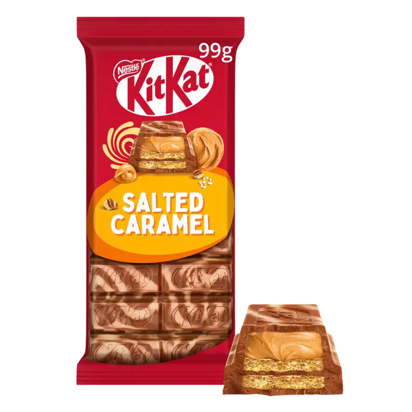 Kitkat Melkchocoladereep salted caramel