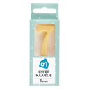 Candle number 7 color