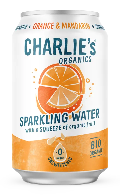 Charlie's Organics sparkling orange & mandarin