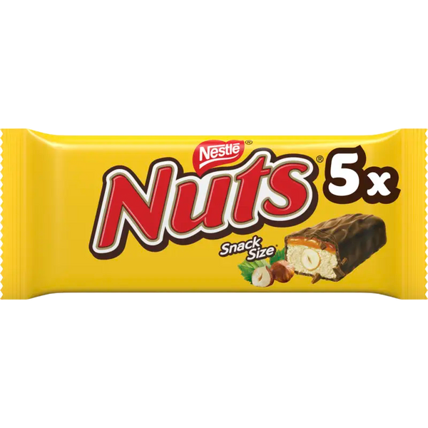 Nuss Vollmilchschokolade Snackgröße 5er-Pack