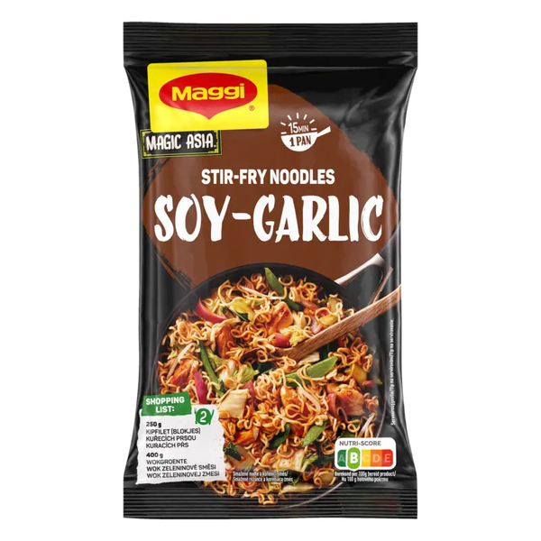 Maggi Stir-fry noodles soy garlic