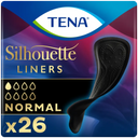 Tena Silhouette noir inlegkruisjes