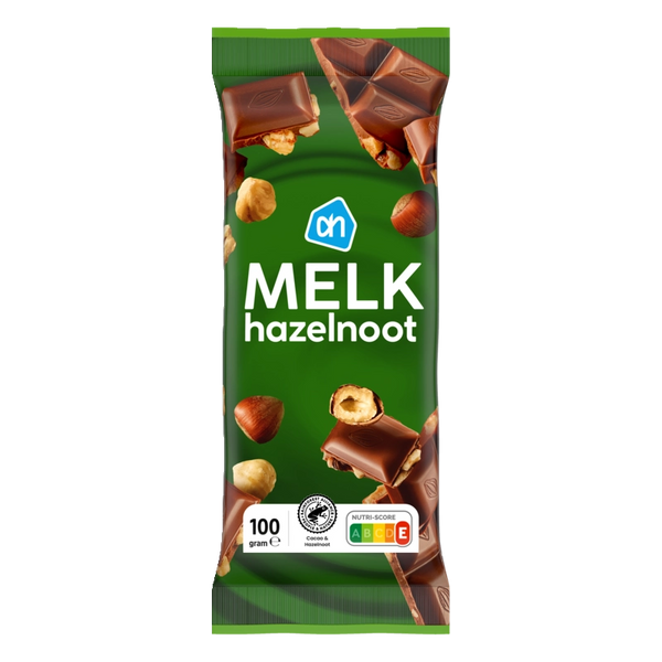 Milk hazelnut bar