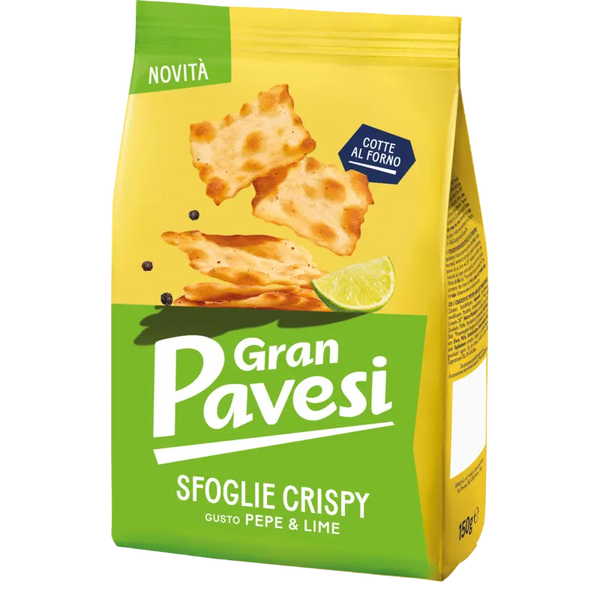 Gran Pavesi Sfoglie Pepper & Lime