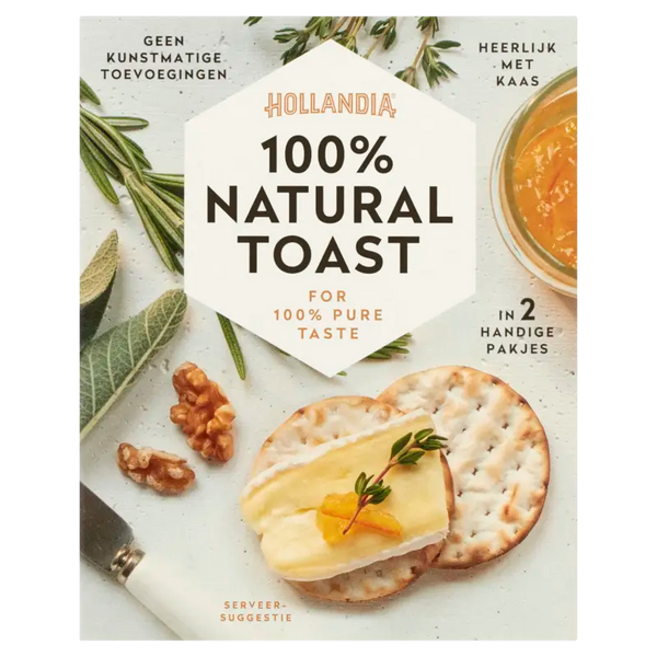 Hollandia 100% natural toast