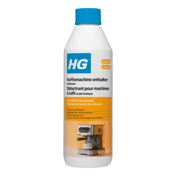 HG Koffiemachine ontkalker melkzuur