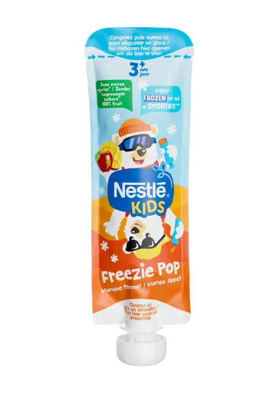 Nestlé Kids freezie pop mango apple 3+ years